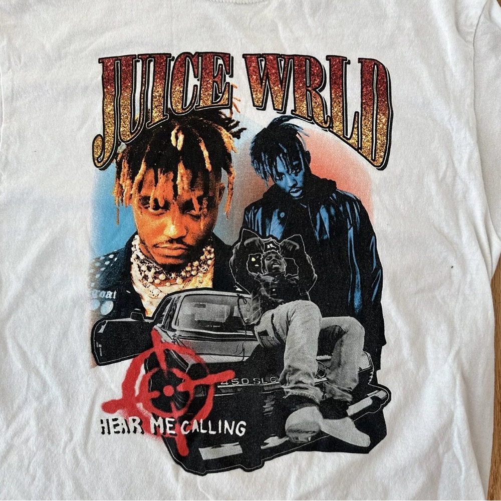 Rapper Juice Wrld band t-shirt, size Medium